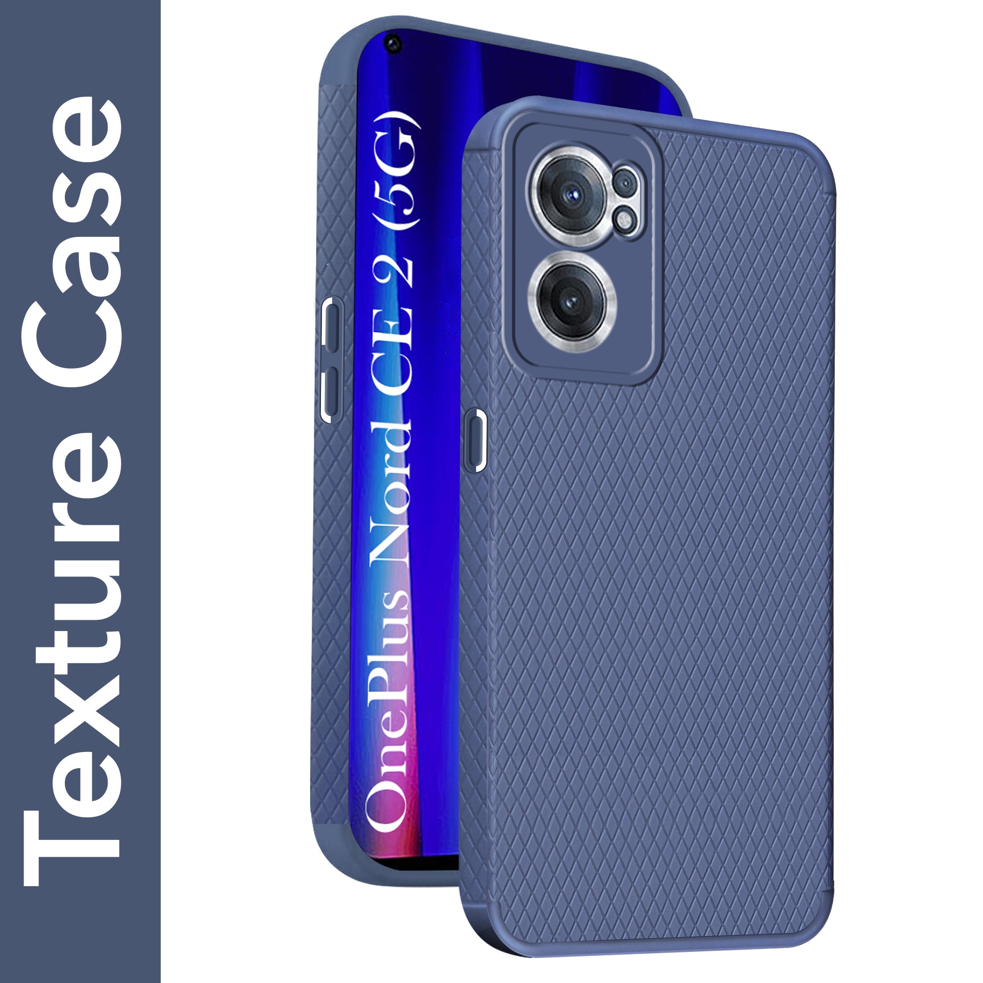 For OnePlus Nord CE 2 5G Back Cover Case (Liquid Silicone | Side Grip | Camera Protection)