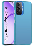 For Oppo Reno12 Pro 5G Back Cover Case (Velvet Touch | Professional Glossy Finish | Camera Protection Bump)