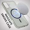 For Apple iPhone 16 Plus Back Case Cover Lifetime Anti-Yellow MagSafe Compatible Clear (Sleek Hard Crystal | Camera Protection and Shockproof)