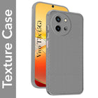 For Vivo T3x 5G Back Cover Case (Liquid Silicone | Side Grip | Camera Protection)