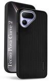 For Tecno Pova Curve 2 Back Cover Case Rubberised (Textured Grip Design | Micro-Fiber Cloth Inside | Slim and Light Weight | Soft Touch and Feel)