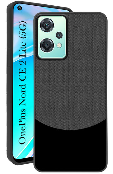 For OnePlus Nord CE 2 Lite Back Cover Case (Elegant PU Leather Finish | Premium Minimalist Professional | Camera Protection Bump)