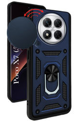 For Xiaomi Poco X7 Back Cover Case (Hybrid Dual Armor Polycarbonate)