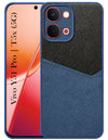 For Vivo Y51 Pro 5G | Vivo T5x Back Cover Case (Dual PU Leather Stitch | Professional Minimalist | Soft and Flexible)
