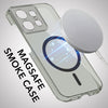 For Motorola Moto Edge 50 Pro Back Cover Case Lifetime Anti-Yellow MagSafe Compatible Clear (Sleek Hard Crystal | Shockproof and Camera Protection)