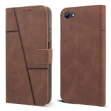 For Vivo Y81i Flip Cover Case ( Stitched Leather with Magnetic Closure)