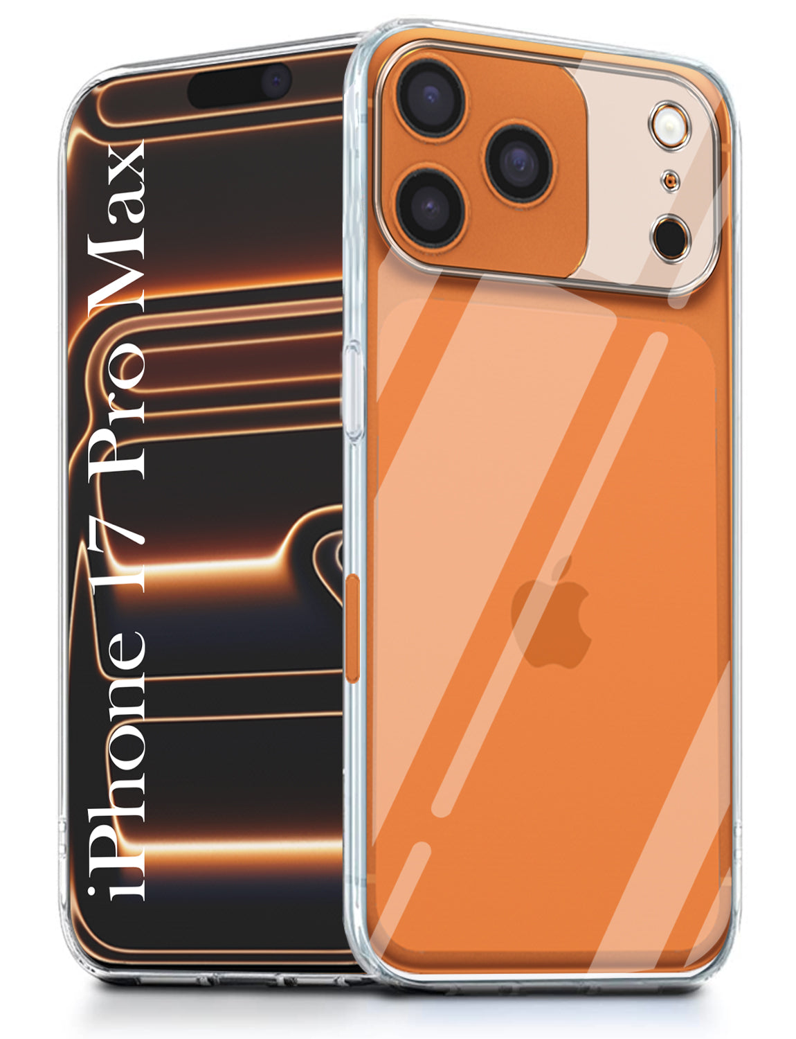 For Apple iPhone 17 Pro Max Back Cover Case (Clear Shockproof Case with Camera Protection | Soft and Flexible | Transparent)
