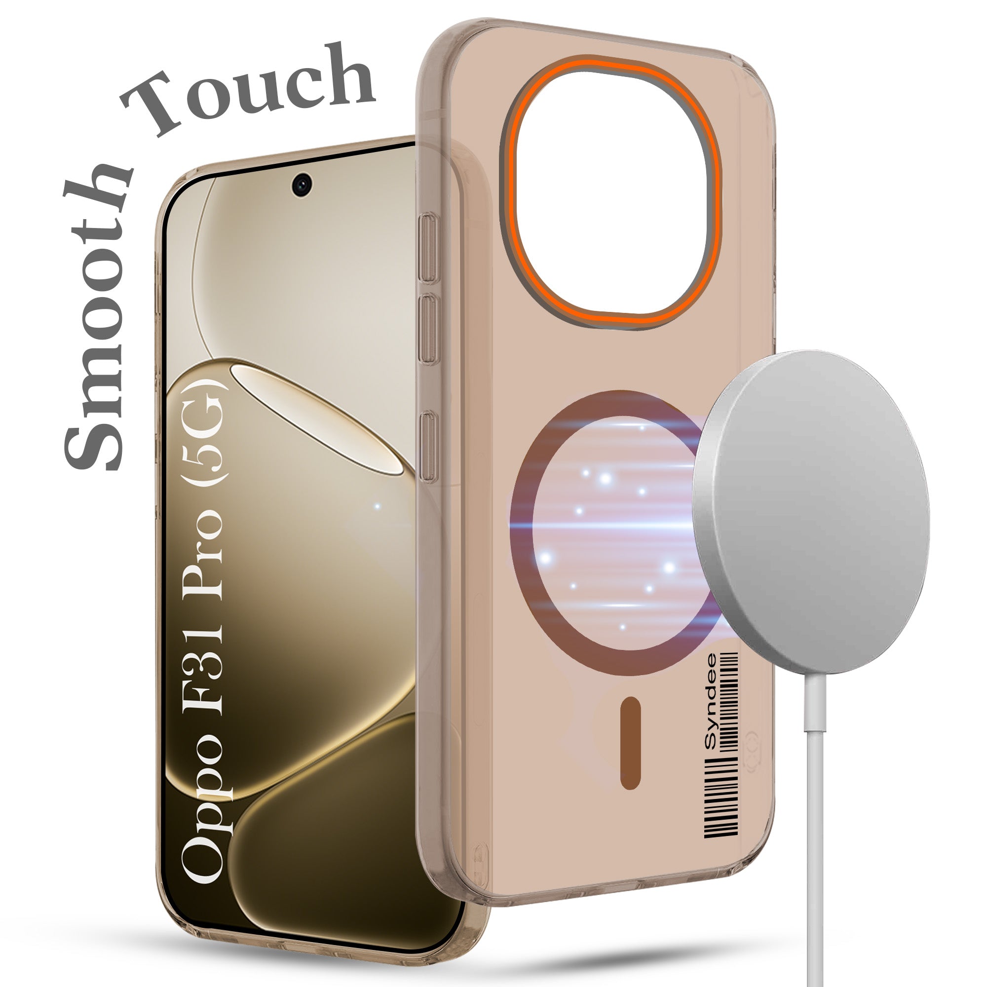 For Oppo F31 Pro Back Cover Case (Soft Touch | Camera Bump Protection | MagSafe Compatible | Matte Finish)