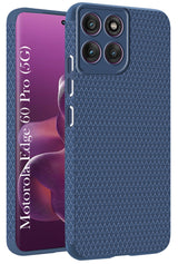 For Motorola Moto Edge 60 Pro  Back Cover Case (Liquid Silicone | Side Grip | Camera Protection)