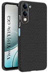 For Vivo Y19 | Vivo Y19e | Vivo T4 Lite Back Cover Case (Liquid Silicone | Side Grip | Camera Protection)