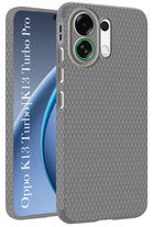 For Oppo K13 Turbo | Oppo K13 Turbo Pro Back Cover Case (Camera Protection | Side Grip Texture | Soft and Flexible)