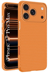 For Apple iPhone 17 Pro Max Back Cover Case (Camera Protection | Side Grip Texture | Soft and Flexible)