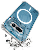 For Nothing Phone 4A 5G Back Cover Shockproof Crystal-Clear (Magsafe Wireless Support | Drop & Camera Protection | Hard Polycarbonate)