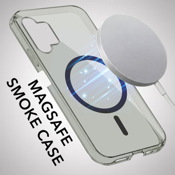 For Samsung Galaxy A13 4G Back Cover Case Lifetime Anti-Yellow MagSafe Compatible Clear (Sleek Hard Crystal | Shockproof and Camera Protection)