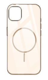 For Apple iPhone 11 Back Cover Case (Crystal Clear Case | MagSafe Wireless Charging Support | Hard Anti Yellow | Camera Protection Bump)