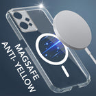 For Realme 9 Pro Back Cover Case Lifetime Anti-Yellow MagSafe Compatible Clear (Sleek Hard Crystal | Shockproof and Camera Protection)