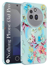 For Nothing Phone 3A Pro 5G Back Cover Case (Cute Floral Design | Flower Print for Girls | MagSafe Compatible Wireless Charging)