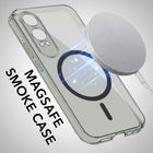 For OnePlus Nord CE 4 Lite Back Cover Case Lifetime Anti-Yellow MagSafe Compatible Clear (Sleek Hard Crystal | Shockproof and Camera Protection)