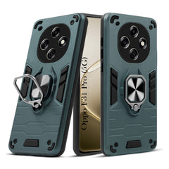For Oppo F31 Pro Back Cover Case Hybrid Armor (Shockproof Dual Layer Polycarbonate |Ring Holder Kickstand)