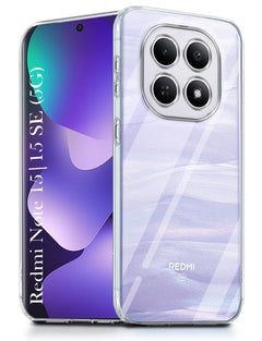 For Redmi note 15 | Redmi note 15 SE (5G) Back Cover Case Silicone (Clear Shockproof Case with Camera Protection | Soft and Flexible | Transparent)