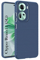 For Oppo Reno11 5G Back Cover Case (Liquid Silicone | Side Grip | Camera Protection)