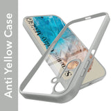 For Samsung Galaxy M35 5G Back Cover Case (Lifetime Anti Yellow | Anti Scratch | Crystal Clear Shockproof)