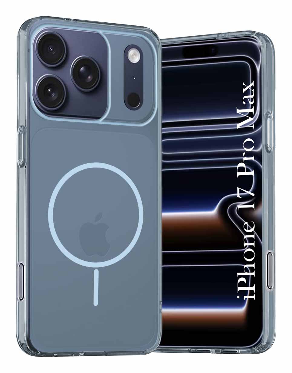 For Apple iPhone 17 Pro Max Back Cover Case Silicone (Slim Paper Thin | Camera Protection Bump | Minimalist Professional | Soft Flexible)