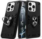 For Apple iPhone 16 Pro Back Cover Case (Shockproof Polycarbonate Dual Layer Hybrid Armor)