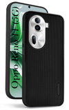 For Oppo Reno11 5G Back Cover Case Rubberised (Textured Grip Design | Micro-Fiber Cloth Inside | Slim and Light Weight | Soft Touch and Feel)