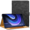 For Xiaomi Pad 6 11 Inch 23043RP34C/23043RP34G/23043RP34I Flip Cover Folio Cover(PU Leather | Multi-Angle Smart Stand | Card Storage Slots | Silicone Back Pouch)