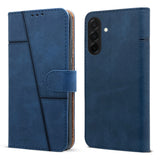 For Samsung Galaxy A26 5G Flip Cover Case ( Stitched Leather with Magnetic Closure)
