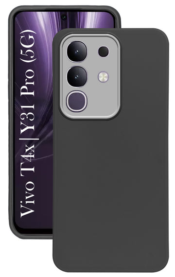 For Vivo T4x | Vivo Y31 Pro Back Cover Case  ( Dual Color Matte Finish | Full Camera Protection | Sleek and Professional)