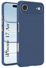 For Apple iPhone 17 Air Back Cover Case (Camera Protection | Side Grip Texture | Soft and Flexible)