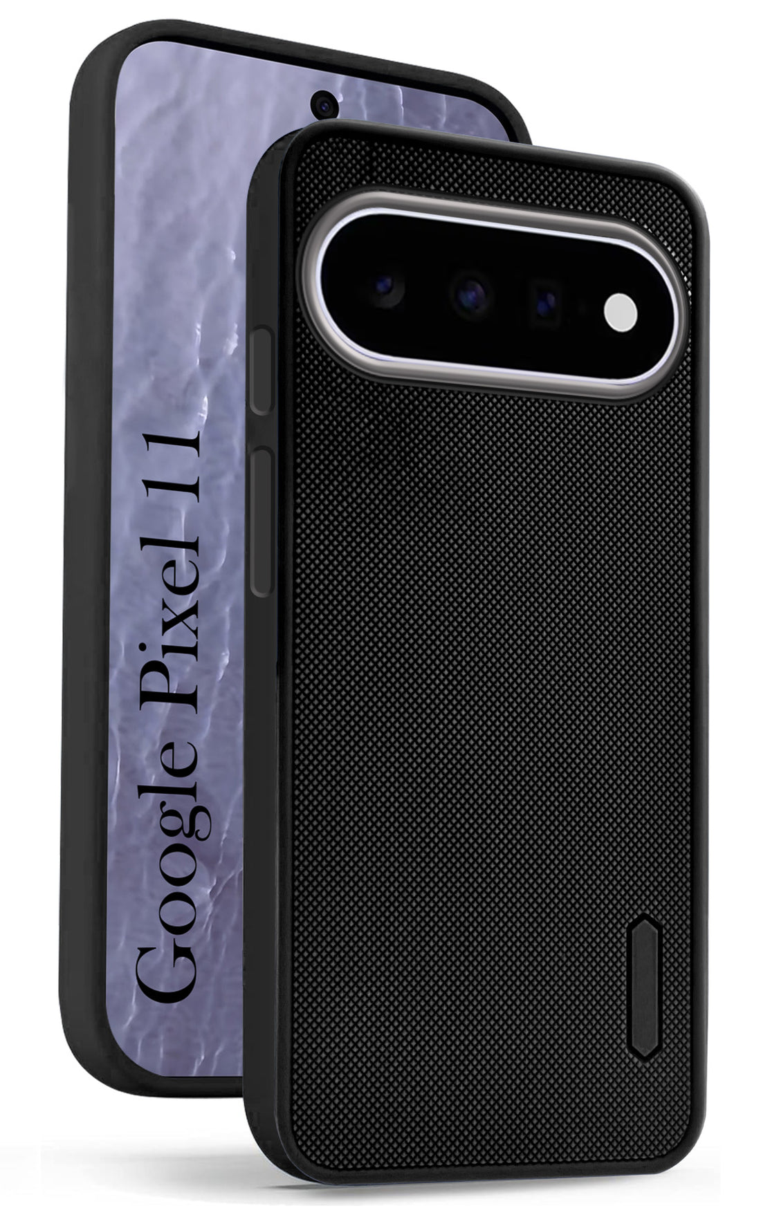 For Google Pixel 11 Back Cover Case Rubberised (Textured Grip Design| Micro-Fiber Cloth Inside | Slim and Light Weight | Soft Touch and Feel)