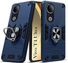For Vivo T4 Ultra Back Cover Case (Shockproof Polycarbonate Dual Layer Hybrid Armor)