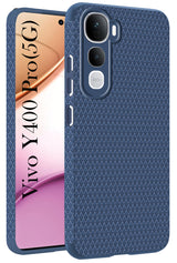 For Vivo Y400 Pro  Back Cover Case (Liquid Silicone | Side Grip | Camera Protection)