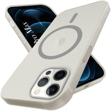 For Apple iPhone 12 Pro Max Back Cover Case (Frosted Matte Feel | MagSafe Compatible Wireless Charging | Polycarbonate Material)