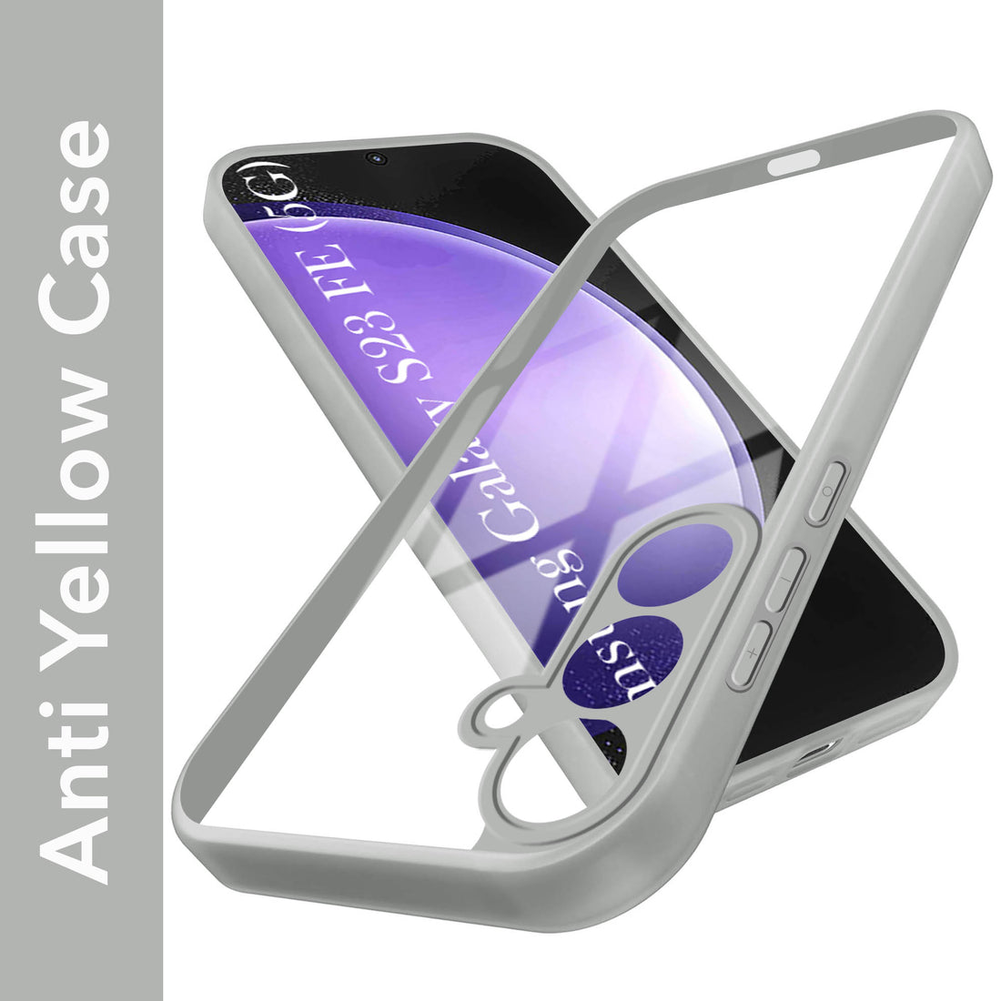 For Samsung Galaxy S23 FE 5G Back Cover Case (Lifetime Anti Yellow | Anti Scratch | Crystal Clear Shockproof)