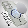 For Vivo Y35 Back Cover Case Lifetime Anti-Yellow MagSafe Compatible Clear (Sleek Hard Crystal | Shockproof and Camera Protection)