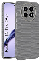For Realme 13 Pro | Realme 13 Pro Plus 5G Back Cover Case (Liquid Silicone | Side Grip | Camera Protection)