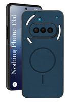 For Nothing Phone 3A Back Cover Case PU Leather (Texture Grip Design | Professional Minimalist | Camera Protection | Soft and Flexible)