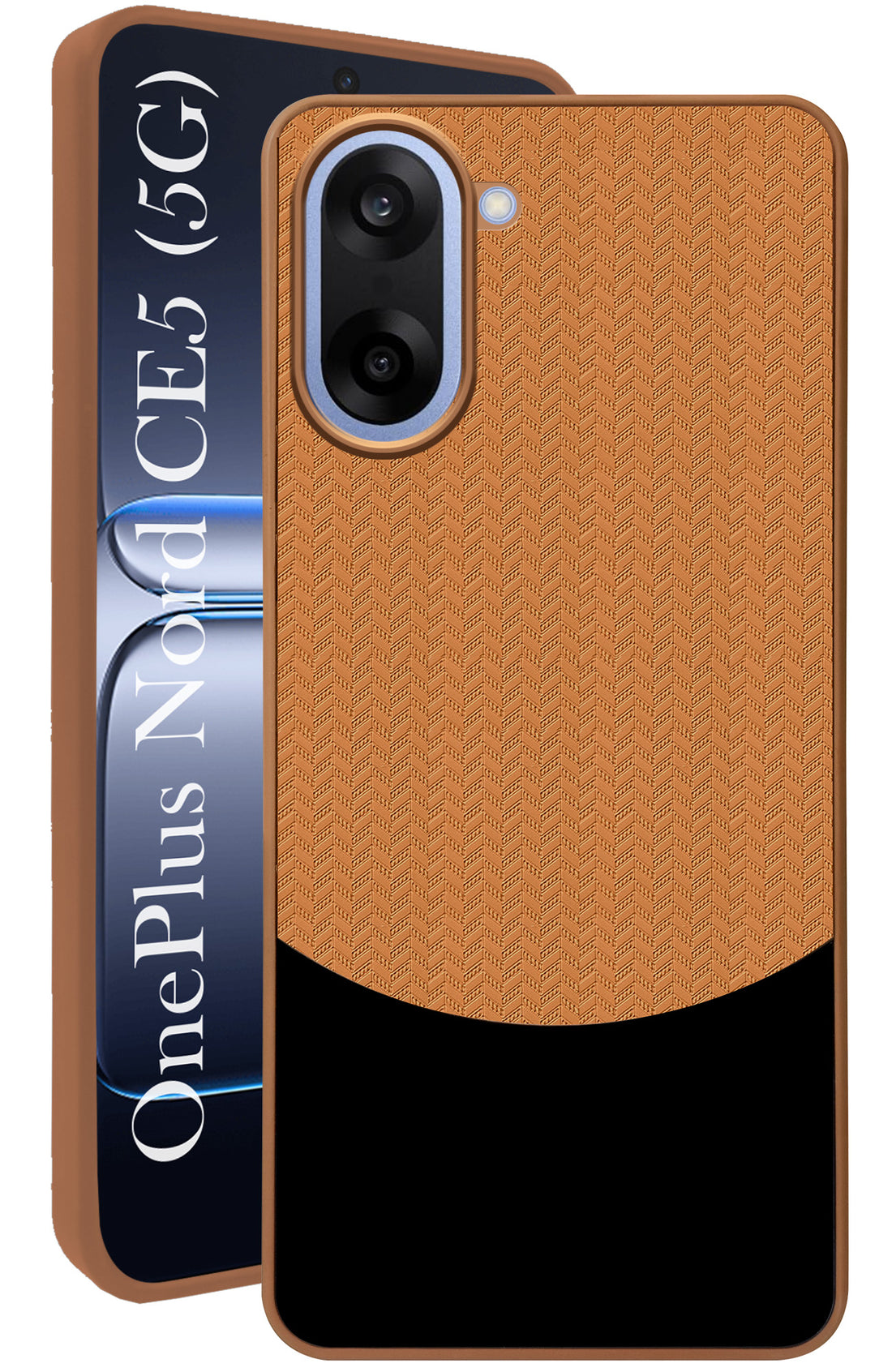 For Oneplus Nord CE 5 Silicone Finish Back Cover Case (Premium Minimalist Professional Feel | Camera Protection Bump)