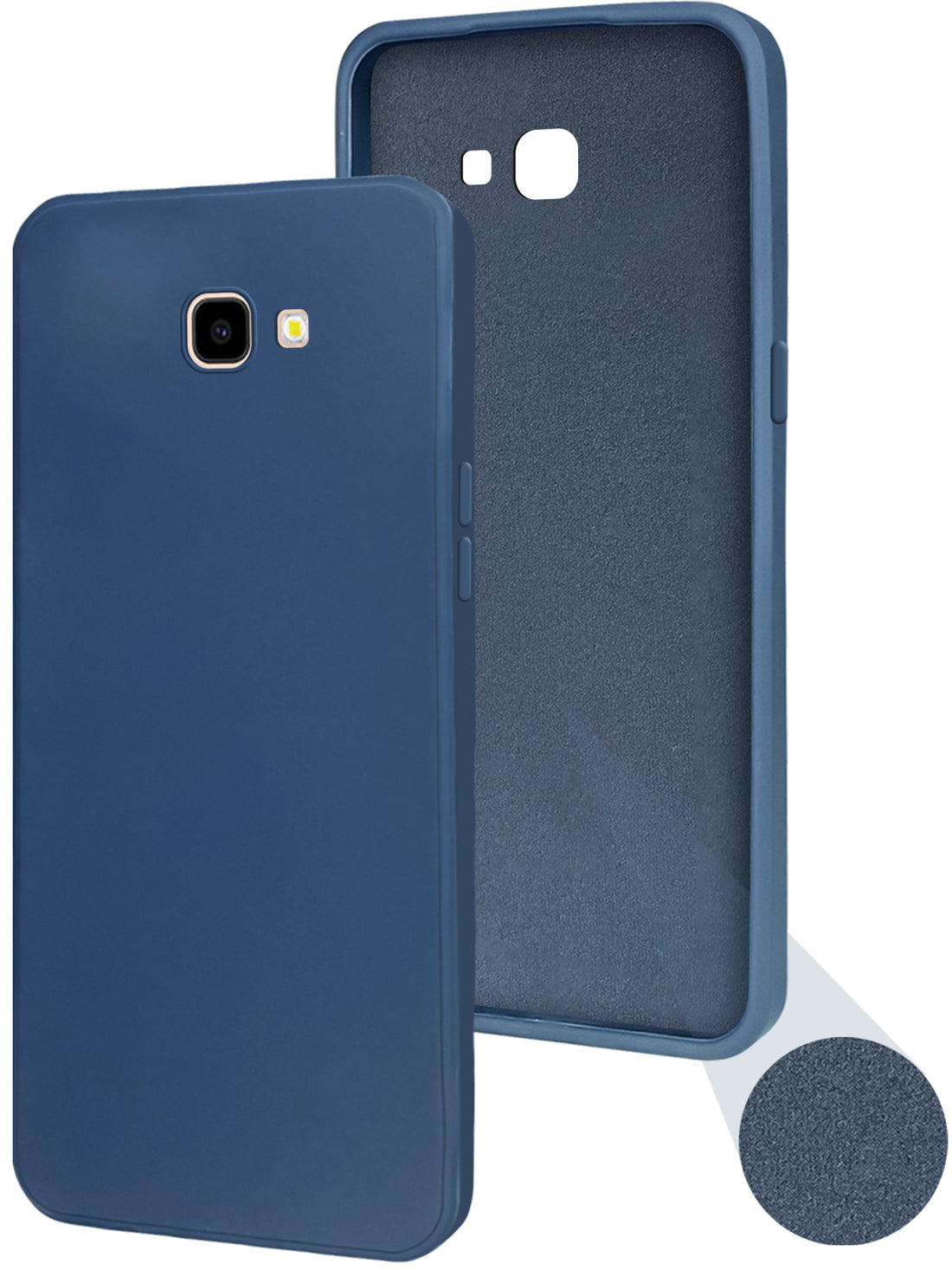 For Samsung Galaxy J4 Plus Back Cover ( Silicone Clear Shockproof Case with Camera Protection | Soft and Flexible | Transparent)