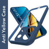 For Poco X6 5G Back Cover Case (Lifetime Anti Yellow | Anti Scratch | Crystal Clear Shockproof)