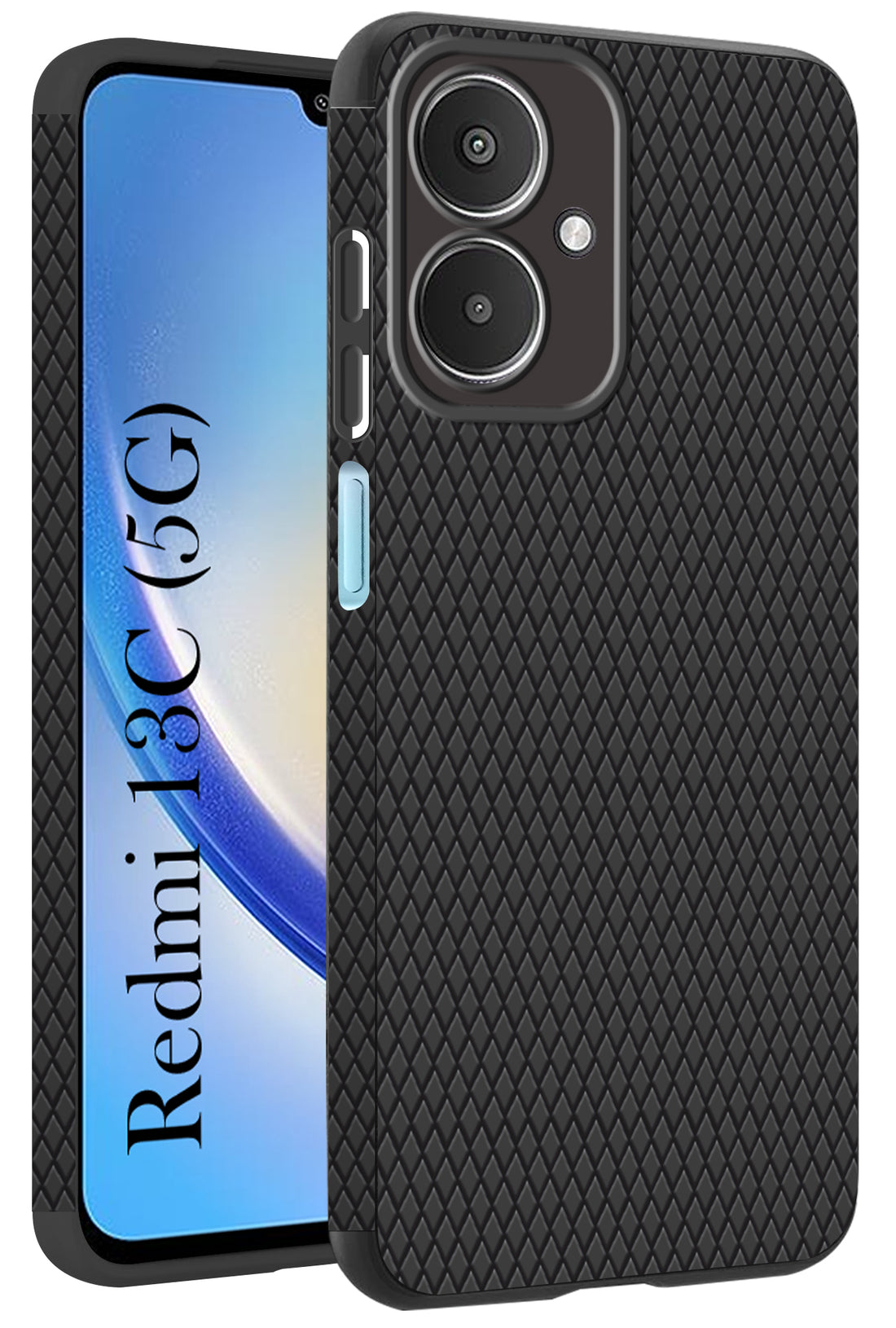 For Redmi 13C 5G Back Cover Case (Liquid Silicone | Side Grip | Camera Protection)