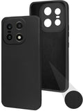 For OnePlus 15 5G Back Cover Case (Matte Finish Silicone with Inside Fiber cloth)