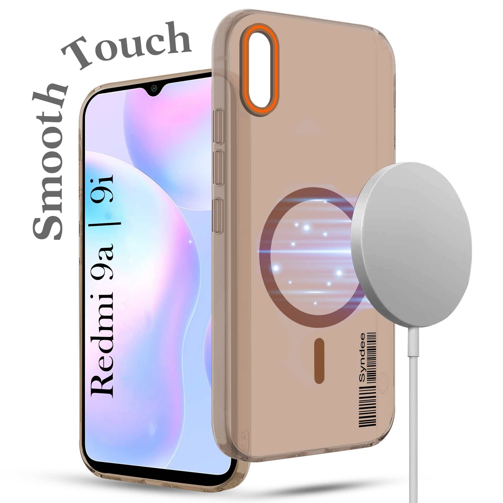 For Xiaomi Mi Redmi 9A | Redmi 9i Back Cover Case (Soft Touch | Camera Bump Protection | MagSafe Compatible | Matte Finish)