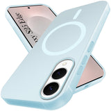 For Samsung Galaxy S25 Edge Back Cover Case (Frosted Matte Feel | MagSafe Compatible Wireless Charging | Polycarbonate Material)