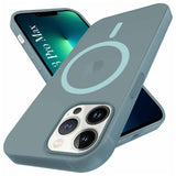 For Apple iPhone 13 Pro Max Back Cover Case (Frosted Matte Feel | MagSafe Compatible Wireless Charging | Polycarbonate Material)