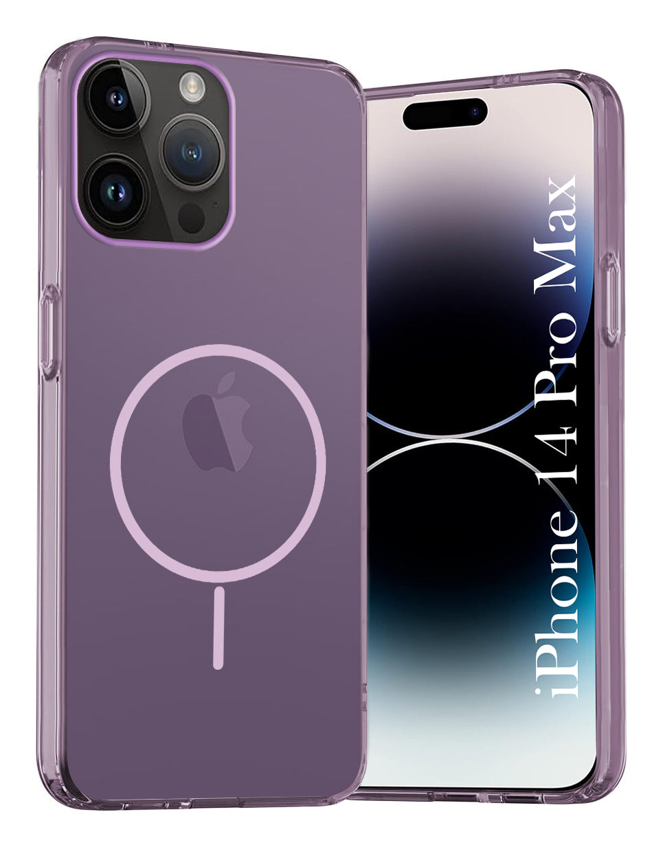 For Apple iPhone 14 Pro Max Back Cover Case Silicone (Slim Paper Thin | Camera Protection Bump | Minimalist Professional | Soft Flexible) "
